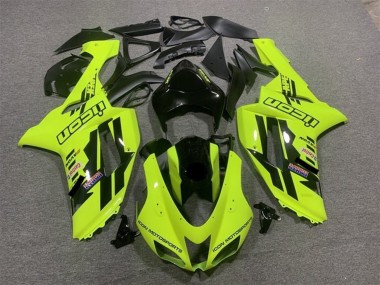 Carenados Moto Kawasaki ZX6R 2007-2008 - Neon Amarillo Negro Icon