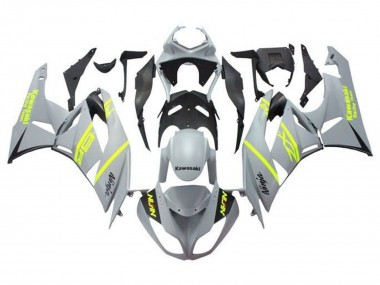 Carenados Moto Kawasaki ZX6R 2009-2012 - Gris Amarillo Negro