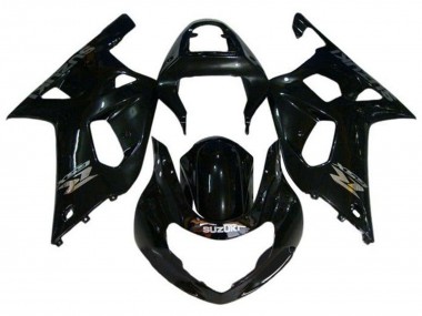 Carenados Moto Suzuki GSXR1000 2000-2002 - Negro Brillante Chrome