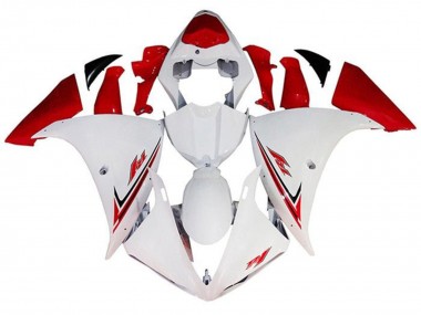 Carenados Moto Yamaha YZF 1000 R1 2012-2014 - Blanco Rojo