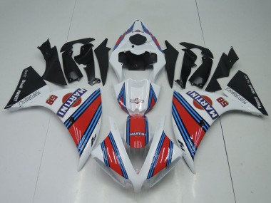 Carenados Moto Yamaha YZF 1000 R1 2012-2014 - Blanco Rojo Azul Negro Martini