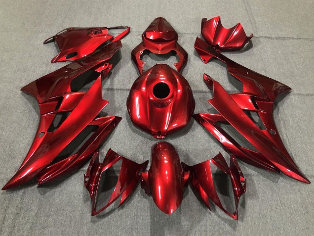 Carenados Moto Yamaha YZF R6 2006-2007 - Rojo
