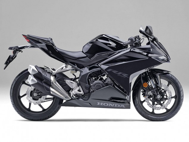 Carenados Moto Honda CBR250RR 2017-2022 - Negro Mate Gris