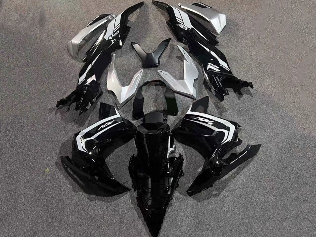 Carenados Moto Honda ADV160 2022-2024 - Plata Negro Brillante