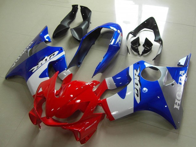 Carenados Moto Honda CBR600 F4i 2004-2007 - Azul Blanco Rojo Gris