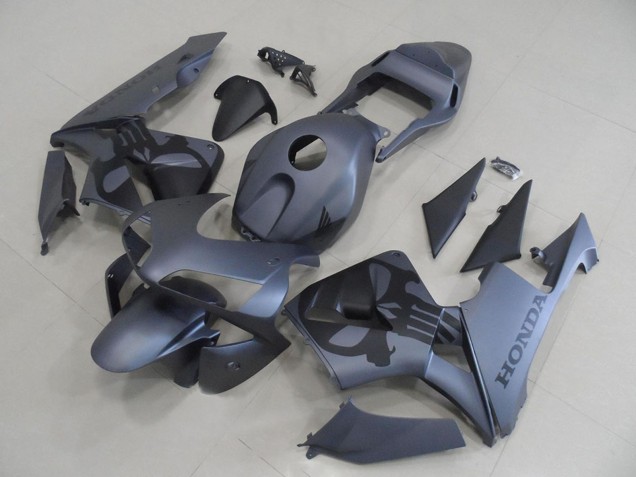 Carenados Moto Honda CBR600RR 2003-2004 - Gris Mate Negro