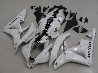 Kits Carenado Moto Honda CBR600RR 2007-2008 - Blanco Negro Brillante
