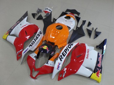 Carenados Moto Honda CBR600RR 2009-2012 - Naranja Blanco Rojo Amarillo Azul Repsol HRC Rojo Bull