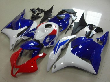 Carenado Moto Honda CBR600RR 2009-2012 - Blanco Rojo Azul