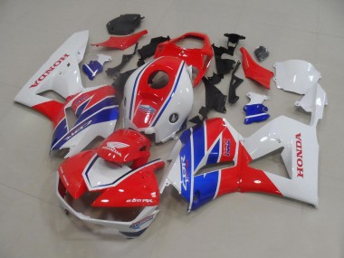 Carenados Moto Honda CBR600RR 2013-2023 - Blanco Rojo Azul TT Legends