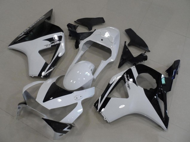 Carenados Moto Honda CBR900RR 954 2002-2003 - Blanco Negro Brillante