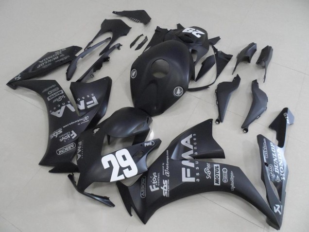 Carenados Moto Honda CBR1000RR 2012-2016 - Negro Mate Fiaa 29