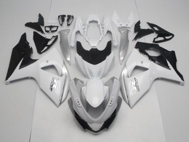 Carenados Moto Suzuki GSXR 1000 2009-2016 - Blanco Negro OEM Estilo