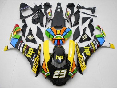 Carenados Moto Yamaha YZF R1 2015-2019 - Amarillo Rojo Azul Verde HP RuedaColores 23