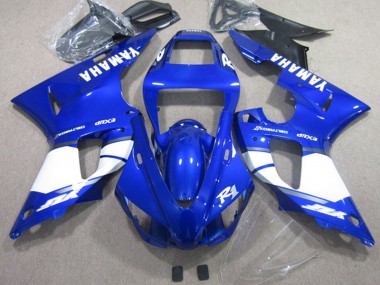 Carenados Moto Yamaha YZF R1 2002-2003 - Azul Blanco