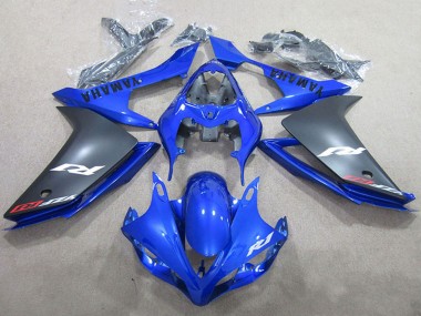Carenados Moto Yamaha YZF R1 2007-2008 - Azul Negro Mate