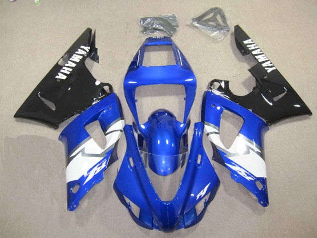 Kits Carenado Moto Yamaha YZF R1 2012-2014 - Azul Blanco Negro Brillante