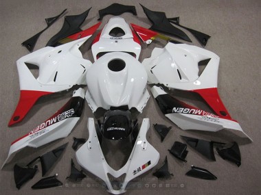 Carenados Moto Honda CBR600RR 2009-2012 - Blanco Rojo Negro Brillante Mugen