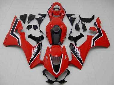Carenado Moto Honda CBR1000RR 2017-2023 - Rojo Negro Blanco