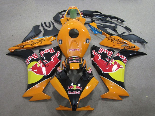 Carenados Moto Honda CBR1000RR 2012-2016 - Naranja Amarillo Negro Brillante Rojo Bull