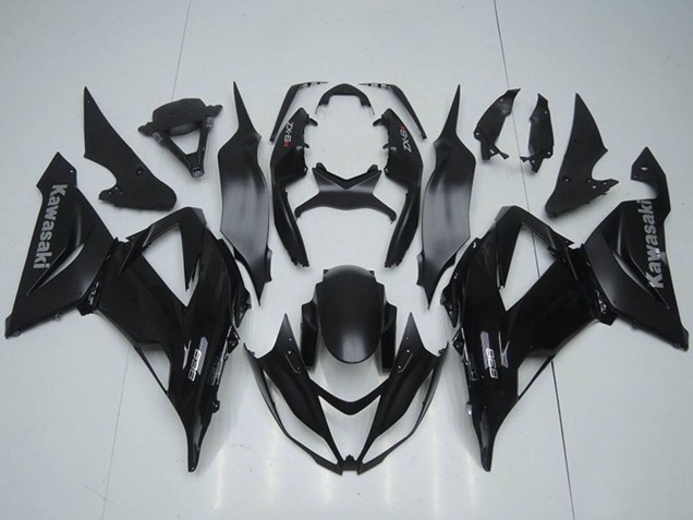 Carenado Moto Kawasaki ZX6R 2013-2018 - Negro Mate