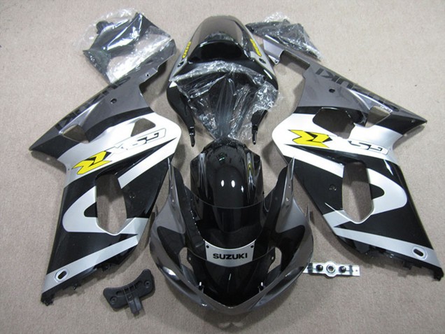 Carenados Moto Suzuki GSXR 600 2001-2003 - Negro Blanco