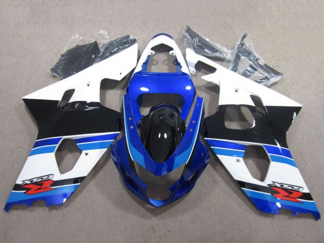 Carenados Moto Suzuki GSXR 600 2004-2005 - Blanco Azul Negro Rojo