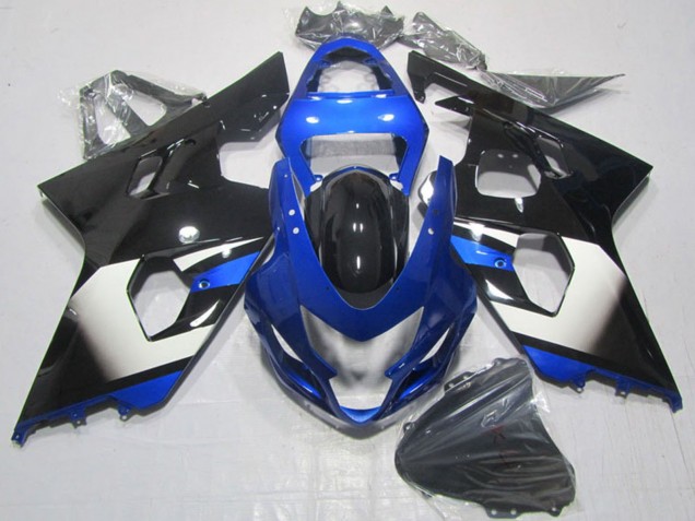 Carenados Moto Suzuki GSXR 600 2004-2005 - Azul Blanco Negro