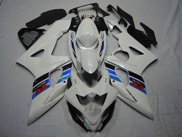 Kits Carenado Moto Suzuki GSXR 1000 2007-2008 - Blanco Azul Rojo