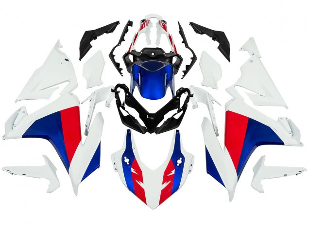 Carenados Moto Honda CBR500R 2022-2023 - Blanco Rojo Azul