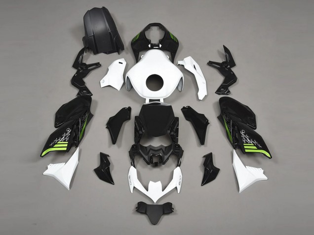 Carenados Moto Kawasaki Z900 2020-2024 - Negro Blanco