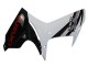 Carenados Moto Suzuki GSXR 600/750 2011-2024 - Blanco Negro Brillante