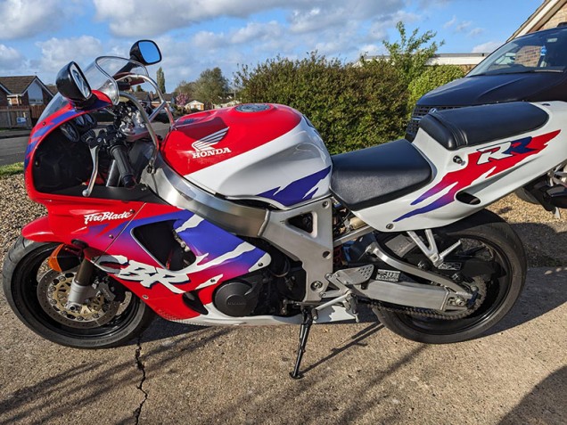 Carenados Moto Honda CBR900RR 893 1994-1995 - Rojo Azul Blanco