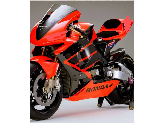 Carenado Moto Honda CBR600RR 2003-2004 - Rojo Negro Brillante