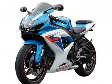 Carenados Moto Suzuki GSXR 600 2006-2007 - Blanco Azul Rojo