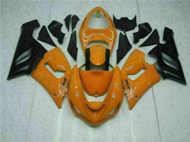 Naranja Kits Completo Carenado Kawasaki ZX6R 05-06
