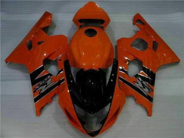 Naranja Negro Kits Completo Carenado Suzuki GSXR 600 / 750 K4 04-05 Naranja Negro Kits Completo Carenado Suzuki GSXR 600 / 750 K4 04-05