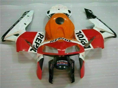 Naranja Negro Repsol Kit Completo Carenado Honda CBR 600 RR 05-06