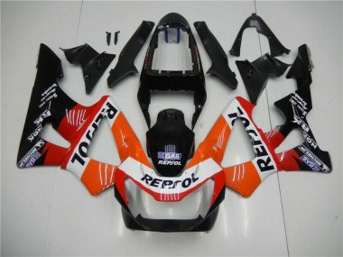 Naranja Rojo Negro Repsol Carenado Honda CBR 900 RR 929RR 00-01