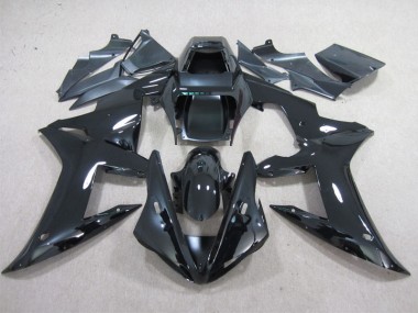 Negro ABS Plástico Yamaha R1 02-03
