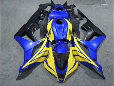 Negro Azul Amarillo Carenado Honda CBR 600 RR 07-08