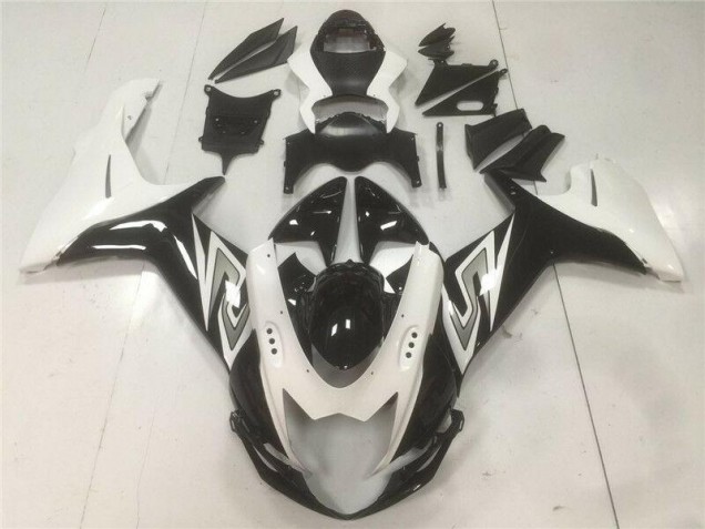 Negro Blanco Carenado & Plástico Suzuki GSXR 600 / 750 K11 11-21 Negro Blanco Carenado & Plástico Suzuki GSXR 600 / 750 K11 11-21