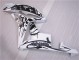 Negro Blanco Carrocería Honda CBR 600 RR 07-08 Negro Blanco Carrocería Honda CBR 600 RR 07-08