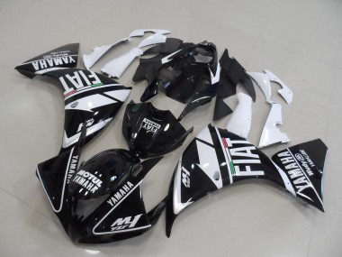 Negro Blanco Fiat Plástica Yamaha R1 09-11