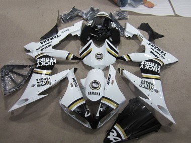 Negro Blanco Lucky Strike Carenado Yamaha R1 04-06