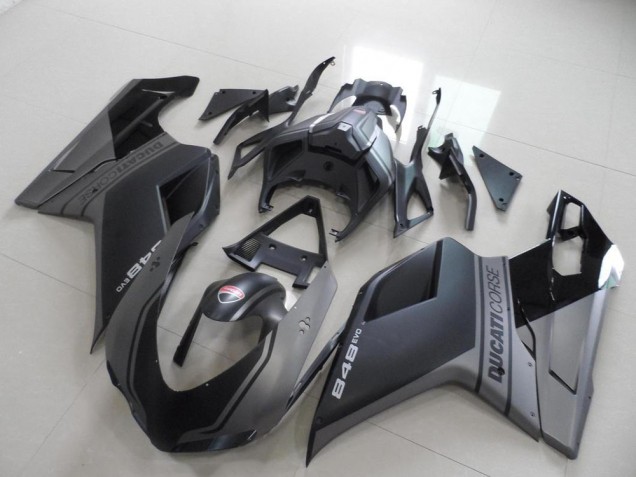 Negro Carenado Ducati 848 1098 1198 07-14