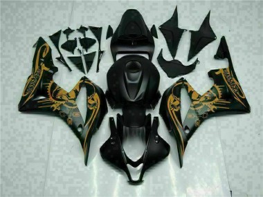 Negro Kits Carenado Honda CBR 600 RR 07-08