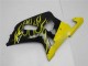 Negro Kits Carenado Suzuki GSXR 600 / 750 K1 K2 K3 01-03