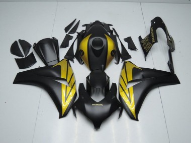 Negro Mate & Oro Carenado Honda CBR 1000 RR 08-11