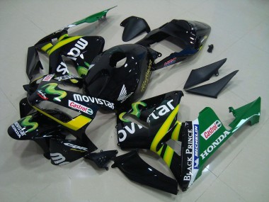 Negro Movistar Carenado Honda CBR 600 RR 03-04